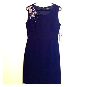 Tahari black cocktail dress - 6P